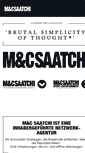 Mobile Screenshot of mcsaatchi.de