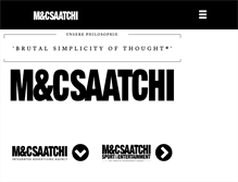 Tablet Screenshot of mcsaatchi.de